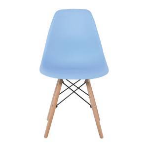 ART Wood Kαρέκλα Τραπεζαρίας Κουζίνας Ξύλο - PP Σιέλ Ε-00020849 ΕΜ123,5W