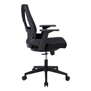 BF8760 Πολυθρόνα Γραφείου, Mesh Μαύρο, Ύφασμα Μαύρο Ε-00023437 ΕΟ609,1