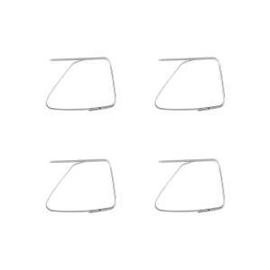 ESTIA ΚΛΙΠ ΓΙΑ ΤΡΑΠΕΖΟΜΑΝΤΗΛΑ ΑΝΟΞΕΙΔΩΤΟ 6x4cm 4Τ.