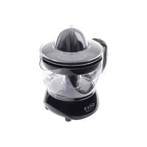 ESTIA ΛΕΜΟΝΟΣΤΙΦΤΗΣ BLACK PLUS ΠΛΑΣΤΙΚΟΣ 40w ΜΕ ΔΥΟ ΚΩΝΟΥΣ 700ml ΜΑΥΡΟΣ