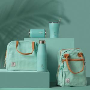 ESTIA ΘΕΡΜΟΣ TRAVEL CUP SAVE THE AEGEAN 500ml BERMUDA GREEN