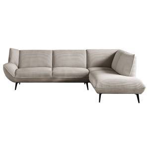EMERALD Καναπές Σαλονιού Αριστερή Γωνία, Ύφασμα Μπεζ Ε-00024950 Ε9419,12