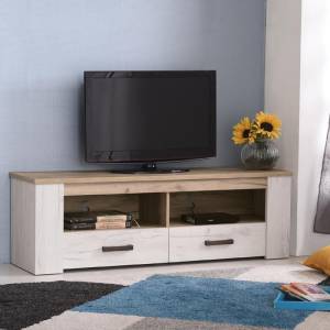 ΕΠΙΠΛΟ TV Kent 150 GREY OAK/WHITE OAK 151,5*43,5*49,5