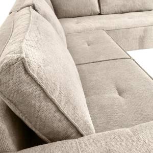 ΓΩΝΙΑΚΟΣ ΚΑΝΑΠΕΣ Fylliana Madrid ΜΠΕΖ ΧΡΩΜΑ 290x210x110εκ