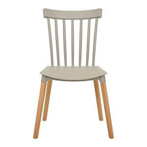 ΚΑΡΕΚΛΑ ΤΡΑΠΕΖΑΡΙΑΣ Fylliana Rubina ΑΝΟΙΧΤΟ ΓΚΡΙ ΧΡΩΜΑ 51x50x84εκ