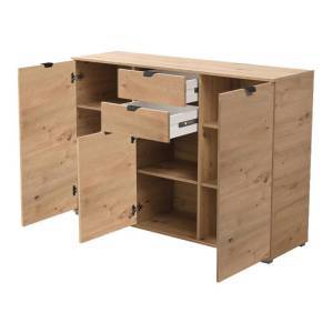 ΚΟΜΟΤΑ-ΜΠΟΥΦΕΣ DUERO 3K2F ARTISAN OAK 135*40*95