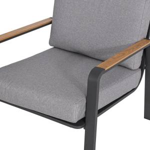 ΣΕΤ ΚΗΠΟΥ 4 ΤΕΜΑΧΙΩΝ Fylliana Madera ΓΚΡΙ ΧΡΩΜΑ