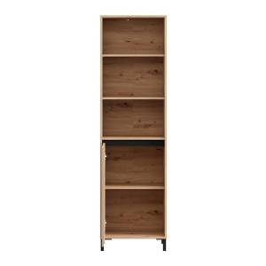 ΒΙΤΡΙΝΑ MARRON 1K1V POP 193 ARTISAN-ΜΑΥΡΟ ΜΑΤ 55x40x193εκ