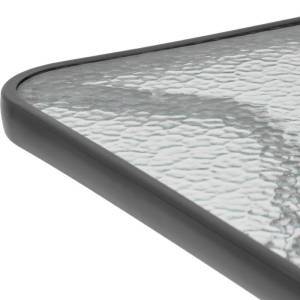 ΤΡΑΠΕΖΙ ΚΗΠΟΥ Fylliana 030 ΓΚΡΙ ΧΡΩΜΑ 140x80x70εκ