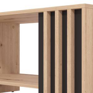 ΤΡΑΠΕΖΑΚΙ ΣΑΛΟΝΙΟΥ LAVAL ARTISAN ΟΑΚ/ΜΑΥΡΟ 90x50x46εκ