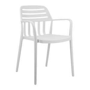 ΚΑΡΕΚΛΑ ΚΗΠΟΥ Fylliana Eviana ΛΕΥΚΟ ΧΡΩΜΑ 53x56x81εκ