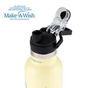Θερμός μπουκάλι ανοξείδωτο We Care, Cream Floral 500ml