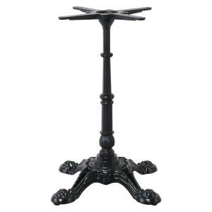 ΠΑΡΑΔΟΣΙΑΚΟ Πόδι Τραπεζιού 4-Νυχο Μαντέμι Μαύρο Βαρέως Τύπου Ε-00021133 Ε0761