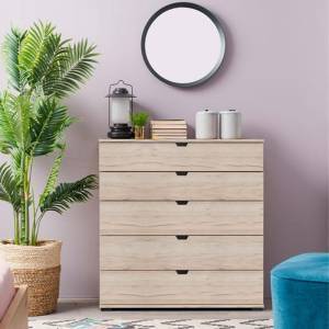 ΚΟΜΟΤΑ-ΣΥΡΤΑΡΙΕΡΑ DUERO 5F 90 GREY OAK 90X40X95 FYLLIANA