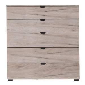 ΚΟΜΟΤΑ-ΣΥΡΤΑΡΙΕΡΑ DUERO 5F 90 GREY OAK 90X40X95 FYLLIANA