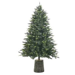 ΔΕΝΤΡΟ XMAS PVC ΠΡΑΣΙΝΟ ΜΕ ΚΟΡΜΟ 982 TIPS Υ180ΕΚ