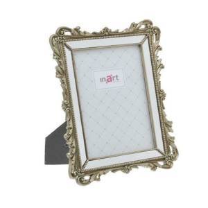 ΚΟΡΝΙΖΑ POLYRESIN ΜΕ ΚΑΘΡΕΠΤΗ ΧΡΥΣΗ 15Χ20 INART