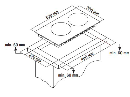 ΕΠΑΓΩΓΙΚΕΣ ΕΣΤΙΕΣ ΗΛΕΚΤΡΙΚΕΣ DOMINO TGS IND22 GL