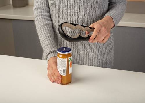 Ανοιχτήρι για βάζα και μπουκάλια 4 σε 1 "Misty" από πλαστικό 22cm