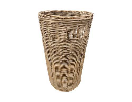 Καλάθι rattan φυσικό jumbo Φ35Χ60