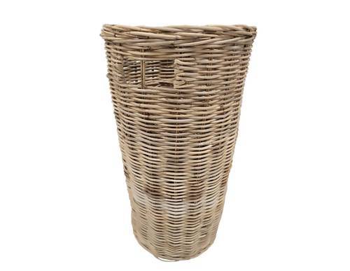 Καλάθι rattan φυσικό jumbo Φ45Χ80