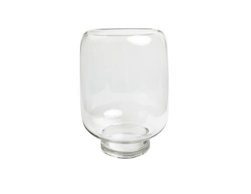 Βάζο γυαλ. διάφανο Φ17Η25cm