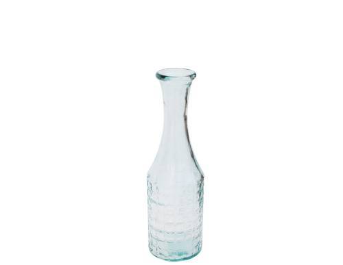 Βάζο γυάλ.recycled διάφανο Η40cm