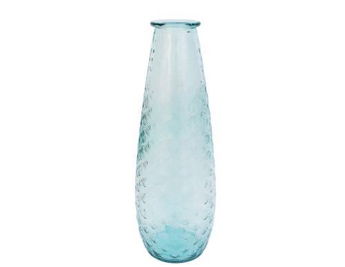 Βάζο γυάλ.recycled διάφανο Η55cm