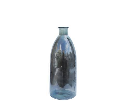Βάζο γυάλ.recycled γκρι Η61cm