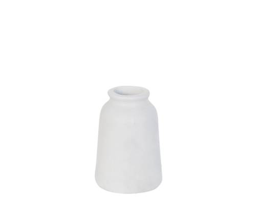 Βάζο mango λευκό Φ18,5Η25cm