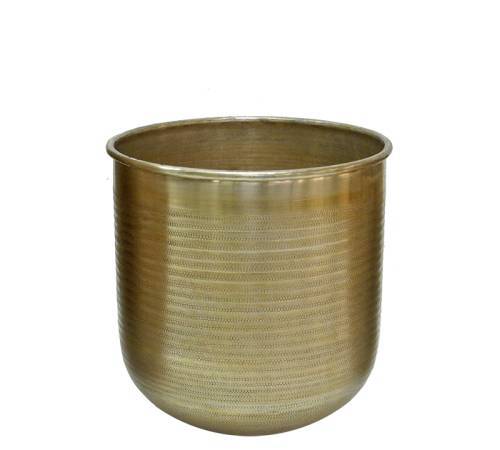 Σφυρήλατο κασπώ αλουμινίου χρυσό χρ.,40x43cm KS117-L