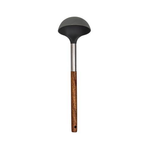 ESTIA ΚΟΥΤΑΛΑ ΒΑΘΙΑ STONE ΝΑΙΛΟΝ 30cm ΜΕ ΞΥΛΙΝΗ ΛΑΒΗ