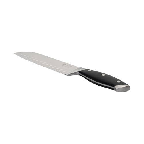 ESTIA ΜΑΧΑΙΡΙ SANTOKU BUTCHER ΑΝΟΞΕΙΔΩΤΟ 2.3mm ΜΕ ΛΕΠΙΔΑ 3CR14