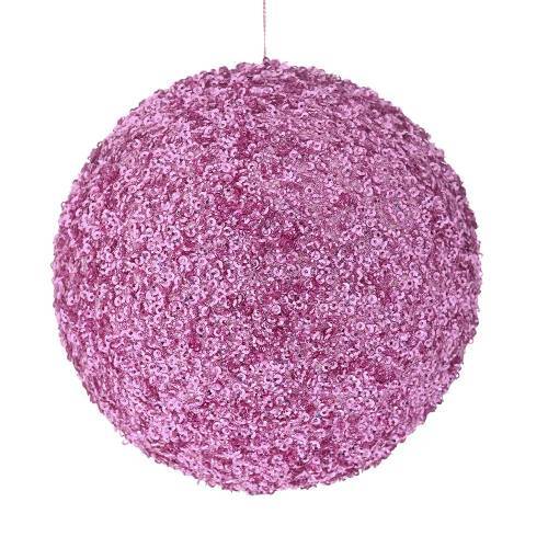 ΡΟΖ GLITTER FOAM ΜΠΑΛΑ 10ΕΚ