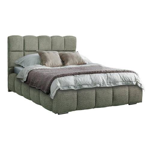 ΔΙΠΛΟ ΚΡΕΒΑΤΙ Fylliana Velora ΛΑΔΙ ΧΡΩΜΑ 185x223x125εκ (160x200)