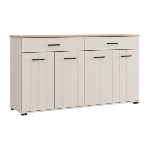 ΚΟΜΟΤΑ-ΜΠΟΥΦΕΣ LAMBETH 156 4K2F4V CASHMERE-ARTISAN OAK 156x41x86εκ