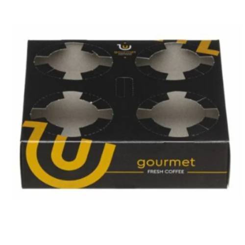 ΘΗΚΗ ΜΕΤΑΦΟΡΑΣ ΠΟΤΗΡΙΩΝ 4 ΘΕΣΕΩΝ ΜΑΥΡΗ GOURMET 50TEM INTERTAN