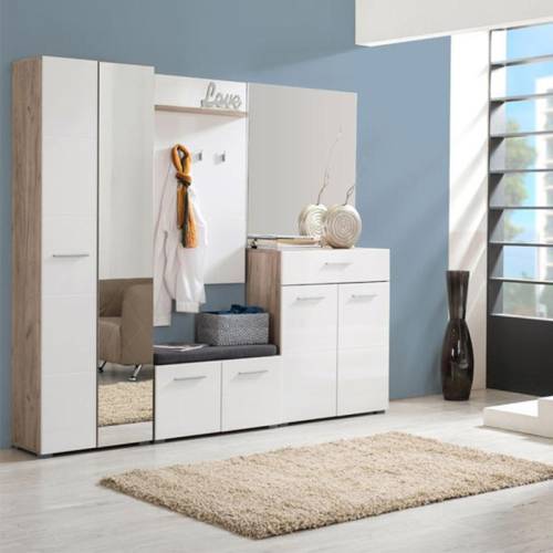 ΕΠΙΠΛΟ ΧΟΛ Beny ΚΟΜ 760 GREY OAK-ΛΕΥΚΗ ΛΑΚΑ 79*35*45