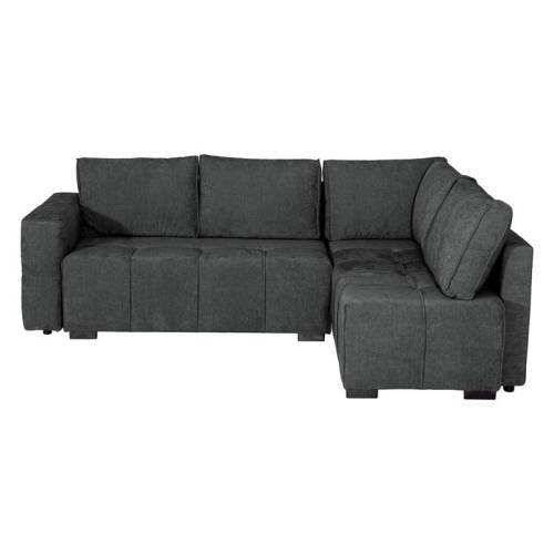 ΚΑΝΑΠΕΣ ΓΩΝΙΑ Fylliana Space ΓΚΡΙ ΧΡΩΜΑ 245x175x88εκ