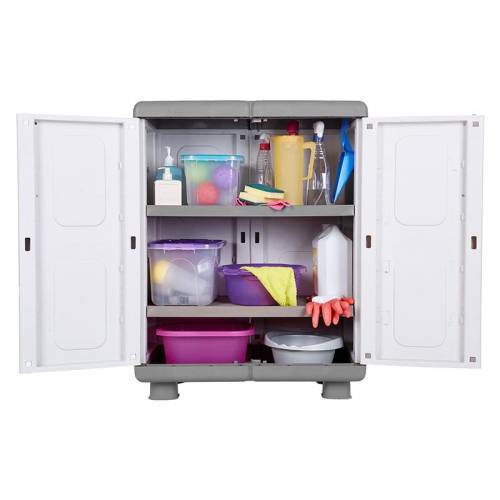 ΠΛΑΣΤΙΚΗ ΝΤΟΥΛΑΠΑ Fylliana ΠΟΣΕΙΔΩΝ ΓΚΡΙ ΑΝΘΡΑΚΙ 73*44*96εκ