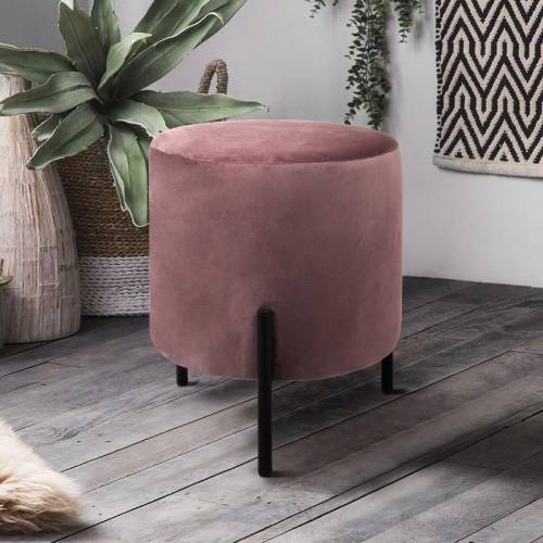 ΣΤΡΟΓΓΥΛΟ ΣΚΑΜΠΟ Fylliana Lux ΣΑΠΙΟ ΜΗΛΟ ΧΡΩΜΑ 33x33x38εκ