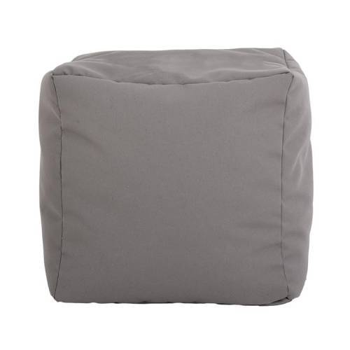 ΤΕΤΡΑΓΩΝΟ ΠΟΥΦ-ΣΚΑΜΠΟ Fylliana Cube ΓΚΡΙ ΧΡΩΜΑ 40x40x40εκ