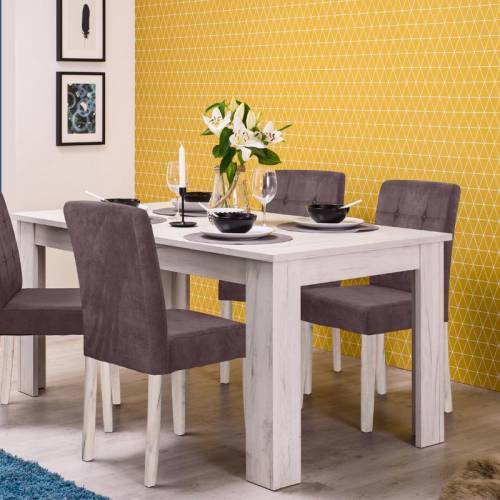 ΤΡΑΠΕΖΙ ΤΡΑΠΕΖΑΡΙΑΣ Oscar TS 160 WHITE OAK 160,5*90*76,5