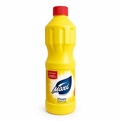 MAXI ΧΛΩΡΟΚΑΘΑΡΙΣΤΙΚΟ ULTRA LEMON ΚΙΤΡΙΝΟ 750ML
