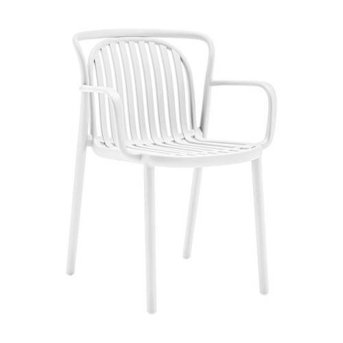 ΚΑΡΕΚΛΑ ΚΗΠΟΥ Fylliana "Amara" ΑΠΟ ΠΟΛΥΠΡΟΠΥΛΕΝΙΟ (PP) ΛΕΥΚΟ ΧΡΩΜΑ 56x57x82εκ