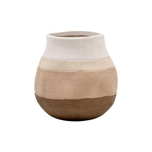 ΚΕΡΑΜΙΚΟ ΒΑΖΟ Fylliana FL20092 ΑΝΟΙΧΤΟ ΚΑΦΕ ΧΡΩΜΑ 18x18εκ