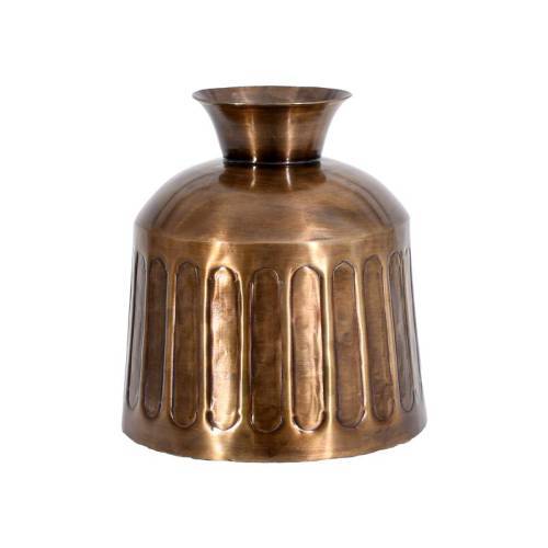 ΜΕΤΑΛΛΙΚΟ ΒΑΖΟ Fylliana FL25042 ΜΠΡΟΝΖΕ ΧΡΩΜΑ 15x16εκ