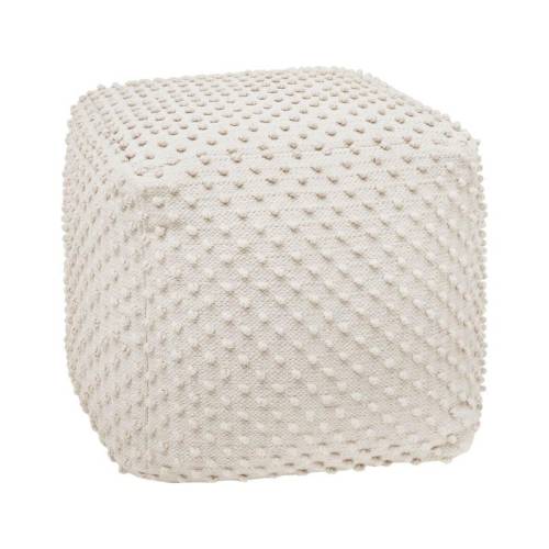 ΤΕΤΡΑΓΩΝΟ ΠΟΥΦ Fylliana FL481 IVORY ΧΡΩΜΑ 45x45x45εκ