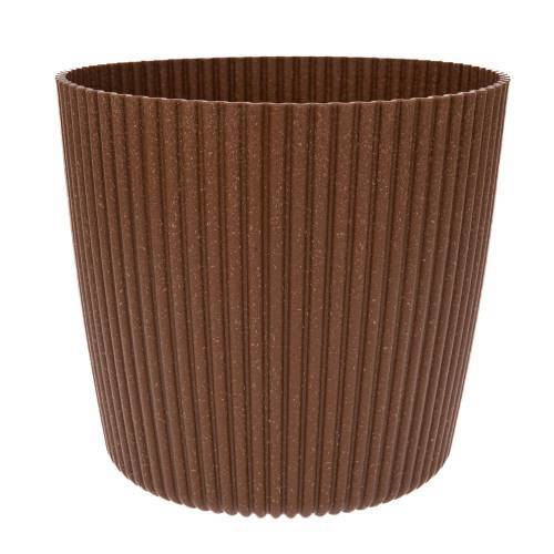 MILLY ROUND ECO WOOD ΦΥΣΙΚΟ ΧΡΩΜΑ ΠΛΑΣΤΙΚΟ ΚΑΣΠΩ Φ20Χ17ΕΚ