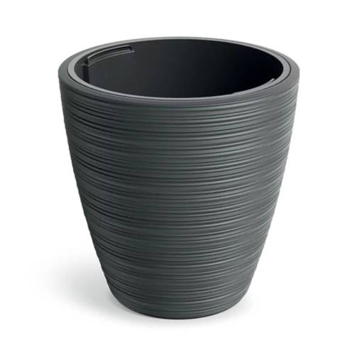 VENA ROUND ΣΚΟΥΡΟ ΓΚΡΙ ΠΛΑΣΤΙΚΟ ΚΑΣΠΩ Φ39Χ40ΕΚ